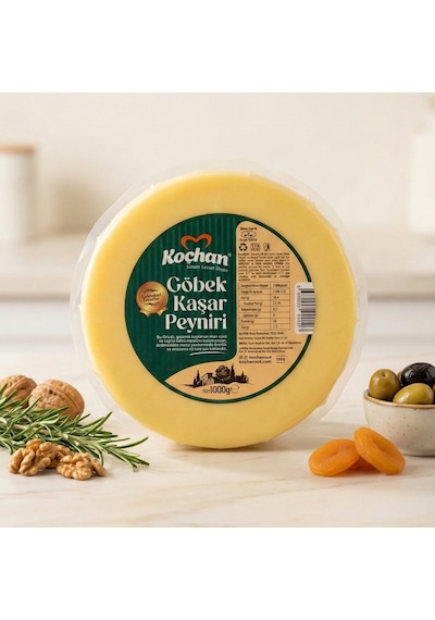 Koçhan Göbek Kaşar Peyniri 1 KG