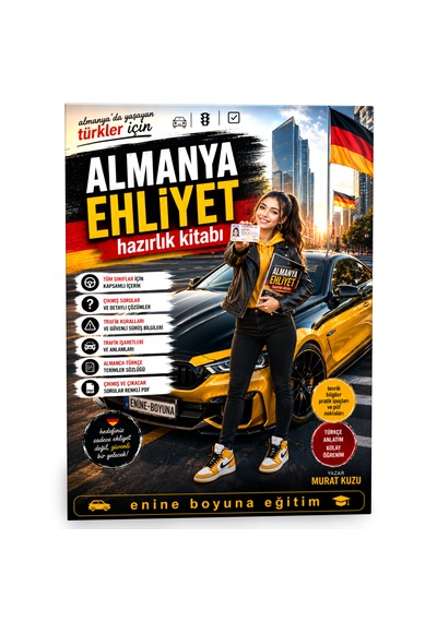 Almanya'da Yaşayan Türkler İçin Ehliyet Hazırlık Kitabı