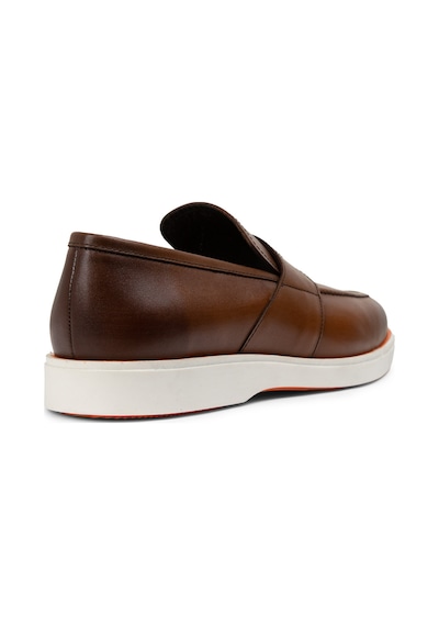 Deery Hakiki Deri Taba Rengi Erkek Loafer Ayakkabı - 01960mtbac01 Taba