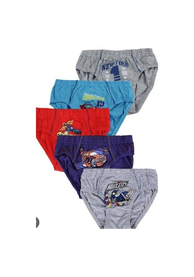 Kota 1019 Erkek Çocuk Baskılı Slip Külot 12 Adet 001