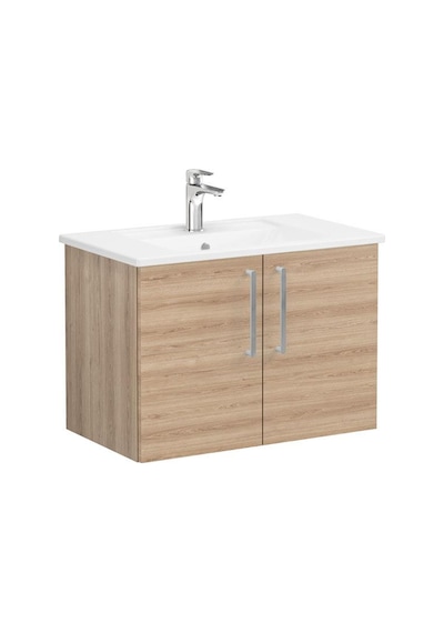 VitrA Root Flat Kapaklı Lavabo Dolabı 80 Cm Doğal Meşe 66386 Çok Renkli VitrA Root Flat Kapaklı Lavabo Dolabı 80 Cm Doğal Meşe 66386 Çok Renkli