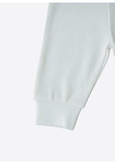 Kitikate Organik New Basic Patiksiz Pantolon Ekru Ekru