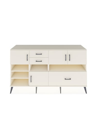 Hyperion Konsol 7 Raflı 3 Çekmeceli 4 Kapaklı 176x44x99 Aytaşı-ay Aytaşı-aytaşı