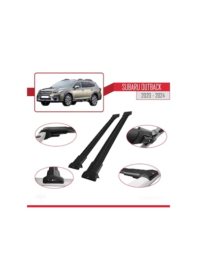 Subaru Outback 2020-2024 Arası İle Uyumlu Fly Model Ara Atkı Tava