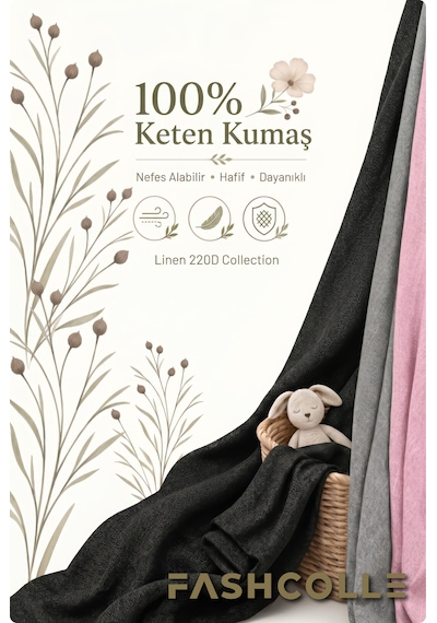 Fashcolle Dynamic Air Kumaş Black Masajlı Oyuncu Koltuğu