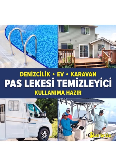 Starbrite - Pas Lekesi Çıkarıcı 650 Ml : Ovma Yok, Fırçalama Yok Pas Lekelerine Sprey Gücüyle Anında Son Verin