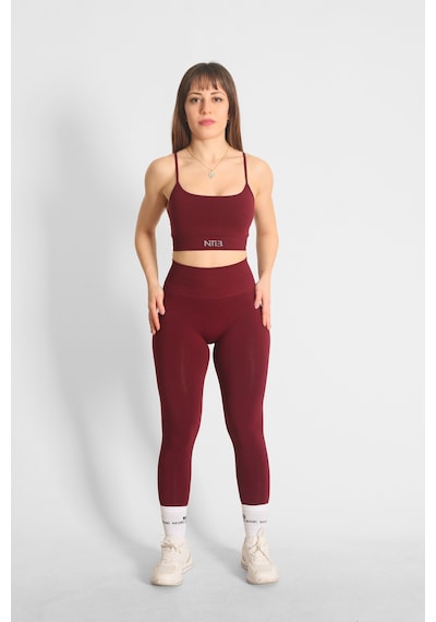 Nature The Brand Ntb Yüksek Bel Dikişsiz Kalça Toparlayıcı Spor Tayt,fitness, Yoga, Pilates, Antrenman, Seamless Mavi