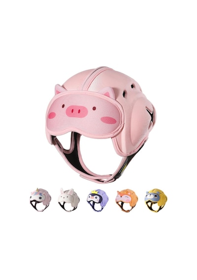 Mambobaby Bebek Koruma Başlığı - Pink Piggy