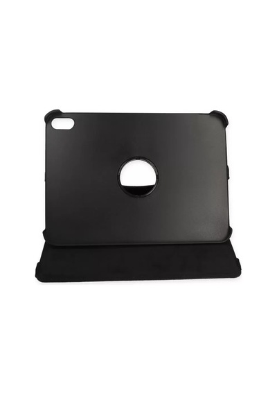 Apple İpad Uyumlu 2025 10.9 10.nesil A16 Kılıf 360 Tablet Deri Kılıf - Siyah -