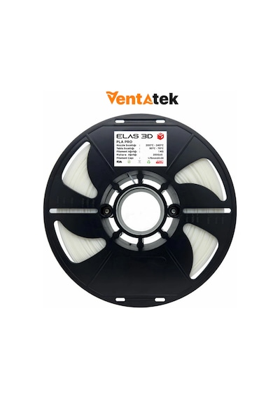 Elas 3d İnci Beyazı Pla Pro Filament - 1.75mm - 1 Kg