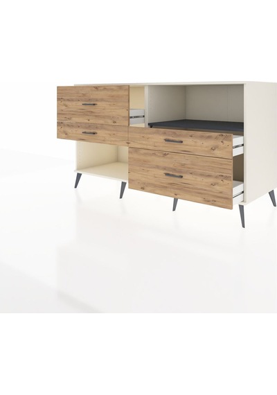 Kronos Konsol Tek Raflı 4 Çekmeceli 176x59x99 Aytaşı-antrasit/çam Antrasıt/atlas Çam - Aytası Kronos Konsol Tek Raflı 4 Çekmeceli 176x59x99 Aytaşı-antrasit/çam Antrasıt/atlas Çam - Aytası
