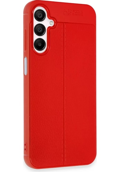Newface Samsung Galaxy A35 5g Kılıf Auto Focus Kapak - Kırmızı