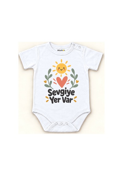 Babylimon Sevgiye Yer Var Beyaz Kısa Kollu Çıtçıtlı Bebek Zıbını Beyaz - Sevgiye Yer Var - 928161955 Beyaz - Sevgiye Yer Var Babylimon Sevgiye Yer Var Beyaz Kısa Kollu Çıtçıtlı Bebek Zıbını Beyaz - Sevgiye Yer Var - 928161955 Beyaz - Sevgiye Yer Var