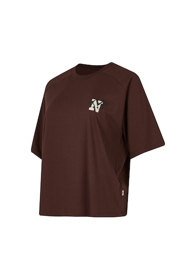 New Balance Nb Lifestyle Kadın T-shirt Wnt3625-eas Kahverengi