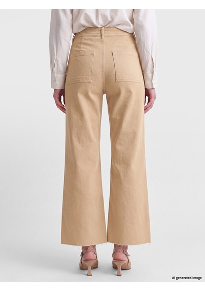 LC Waikiki Lc Waıkıkı Bej Flare Kadın Jean Pantolon