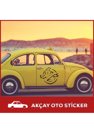 Hayalet Casper Sticker Casper Oto Sticker Araba Sticker