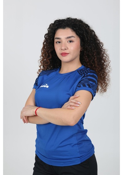 Diadora Bahia Kadın Tişört Saks Lacivert