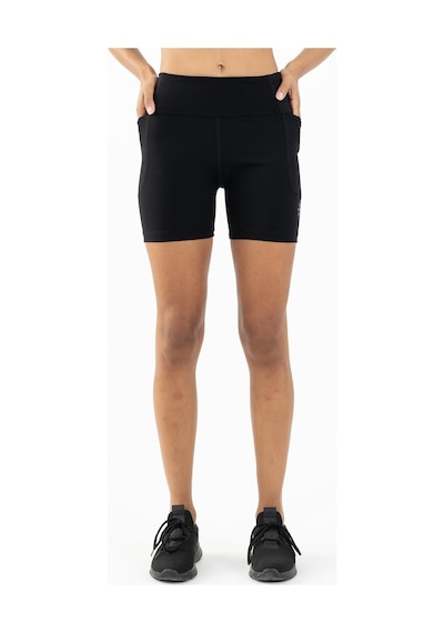 Maraton Active Slimfit Kadın Şort Fitness Siyah Şort 22268-siyah