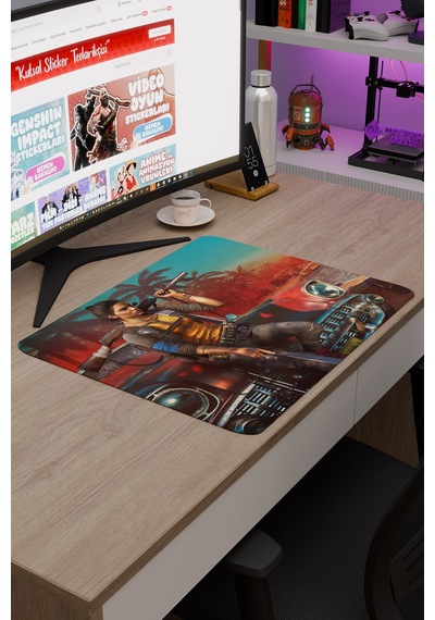 Far Cry Kaymaz Dikişli Kauçuk Oyuncu Mousepad V2 - 48x40 Xl Gaming Mouse Pad Fare Altlığı
