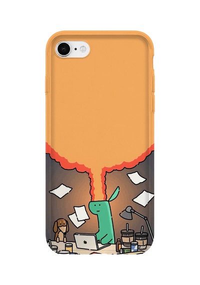 İphone 7 Uyumlu Baskılı Şeffaf Telefon Kılıfı Koleksiyon: Memecraft Studio 4