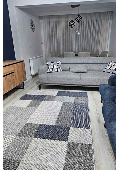 Mistral 1403 Mavi - Salon, Koridor Yolluk , Mutfak, Antre, Yatak Ve Oturma Odası Halısı Mavi 1
