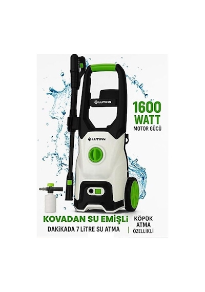 Lutıan Lt518 1600 Watt 130 Bar Basınçlı Yıkama