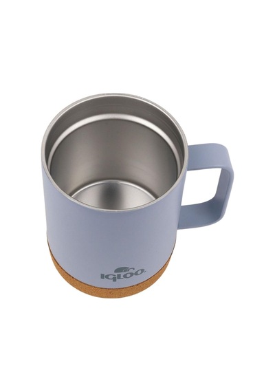 Çelik Mug Termos - Igloo - Cork - 350ml - Duman Mavi - 205696 Diğer