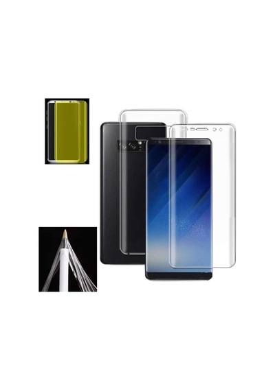 Samsung Uyumlu Galaxy Note 8 Full Ön Arka Kaplama Koruma Film Seti
