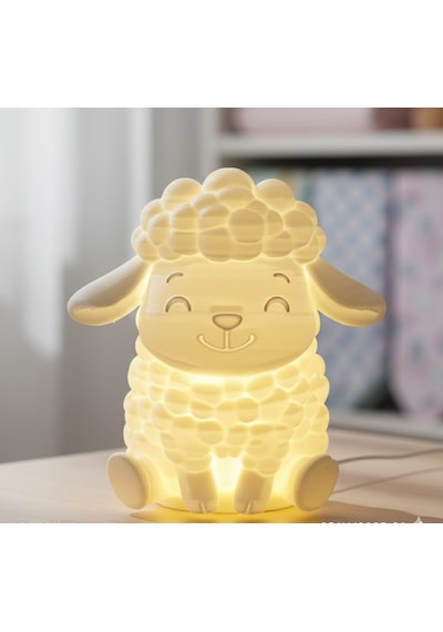 Led Aydınlatmalı Kuzucuk Gece Lambası