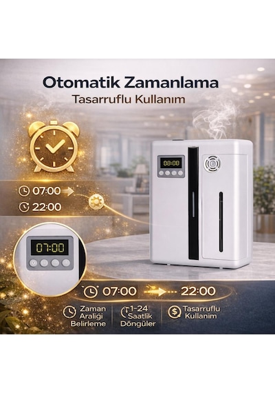 Coofbe Profesyonel 300m3 Etkili 200ml Cafe Hotel Oda Koku Makinası Aroma Difüzörü Parfüm Püskürtücü Acıbadem