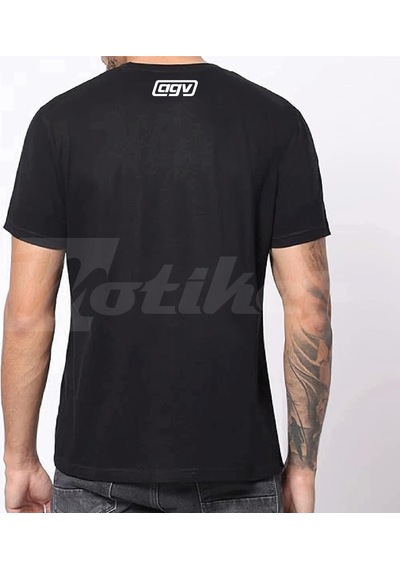 Agv Kask Tasarım Motorcu Tişörtü Beyaz