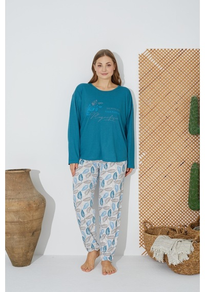 Estiva 24077 Kadın Uzun Kollu Pijama Takımı 001