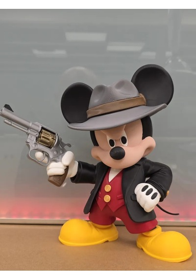 Gangster Mıckey Mause Figür 20cm-3d Baskı-kolleksiyonluk Biblo