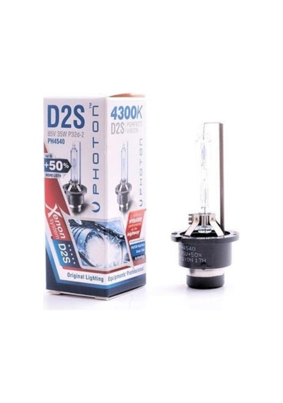 D2s 4300k %50 Fazla Işık Zenon Xenon Ampül 1 Adet