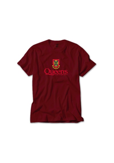 Queen's University Logo Kırmızı Tişört