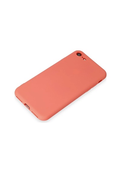 Apple İphone 7 Kılıf First Silikon - Turuncu 0.2M-Çok Renkli