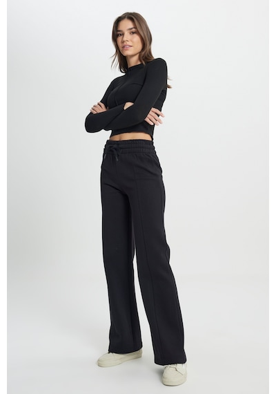 Wrangler Regular Fit Normal Kesim Geniş Paça Antrasit Sweatpant Eşofman Altı W242770XV6 Siyah Wrangler Regular Fit Normal Kesim Geniş Paça Antrasit Sweatpant Eşofman Altı W242770XV6 Siyah