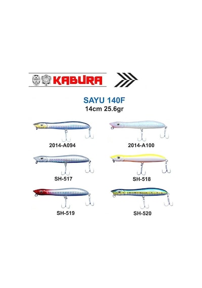 Kabura Sayu 140f Sahte Balık 585