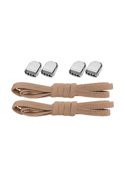 Akıllı Kilitli Ayarlanabilir 1 Çift Vizon 6 Mm Lastik Pratik Bağcık Vizon