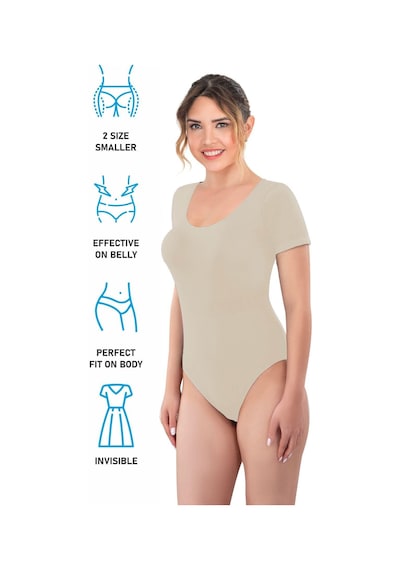 Ten Mı Emay 1926 Soft Yarım Kollu Body Ten