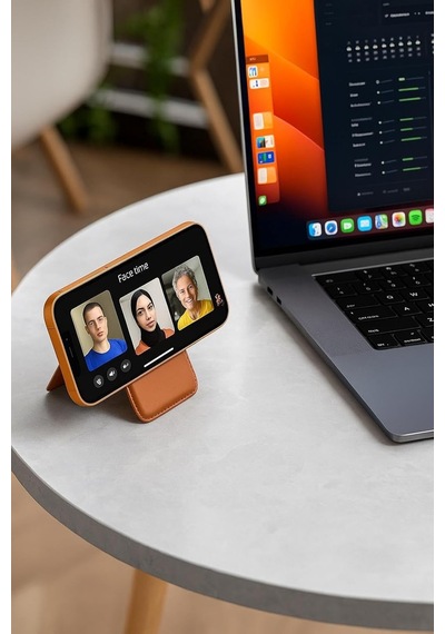 Xmlbayiciniz Flexstand Standlı Siyah Magnetik Yapıştırmalı 5 Hazneli Mıknatıslı Kartlık Çok Renkli