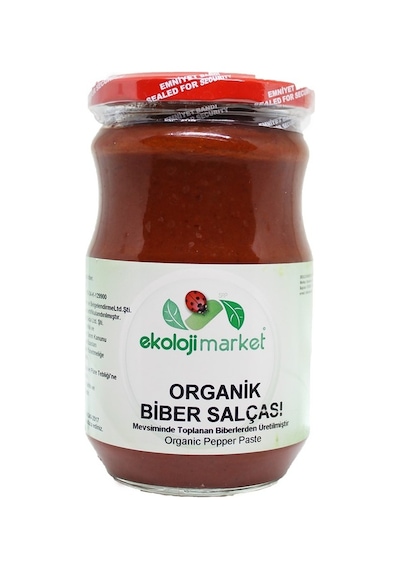 Ekoloji Market Organik Biber Salçası 660 G