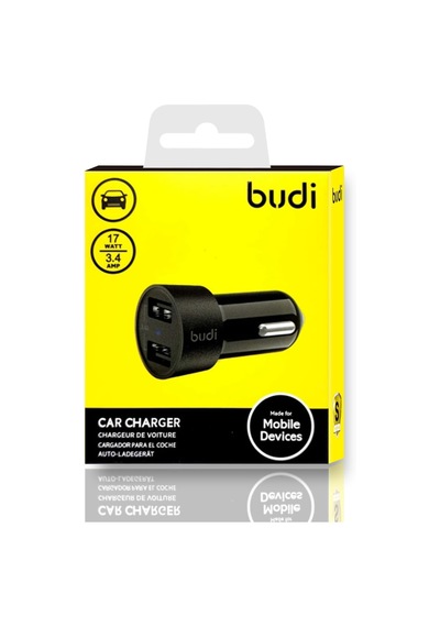 Cc622bs 17w 3.4a Dual Port Usb Araç Şarj Cihazı - Kompakt Ve Hafif Çift Usb Girişli Araç Şarj Aleti