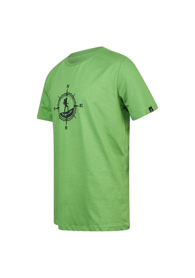 2as Alex Baskılı Erkek Sıfır Yaka T-shirt Yeşil