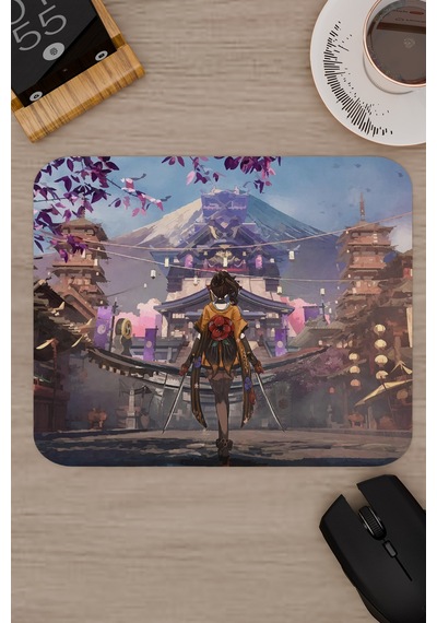 Chiori Genshin Impact Anime Gacha V3 - 22x18 Gaming Mouse Pad Fare Altlığı