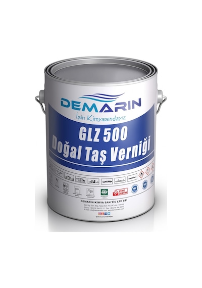Demarin Glazol Doğal Taş Verniği Mat Demarin Glazol Doğal Taş Verniği Mat