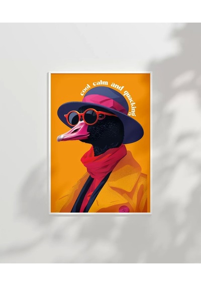 Çerçevesiz Poster Vak Vak Şıklık