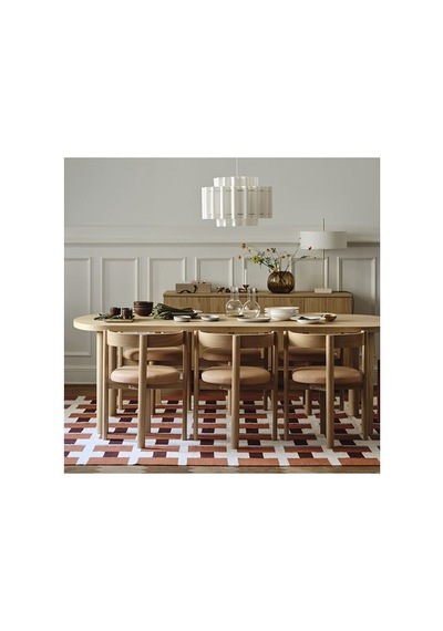 Ikea Stockholm 2025 Yemek Masası Ayağı, Meşe Kaplama, 70 Cm, 4 Adet