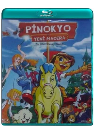Pinokyo Yeni Macera - 3D Blu-Ray Disc Ambalajında