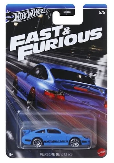 Hot Wheels - Porsche 911 Gt3 Rs 1/64 Fast And Furious